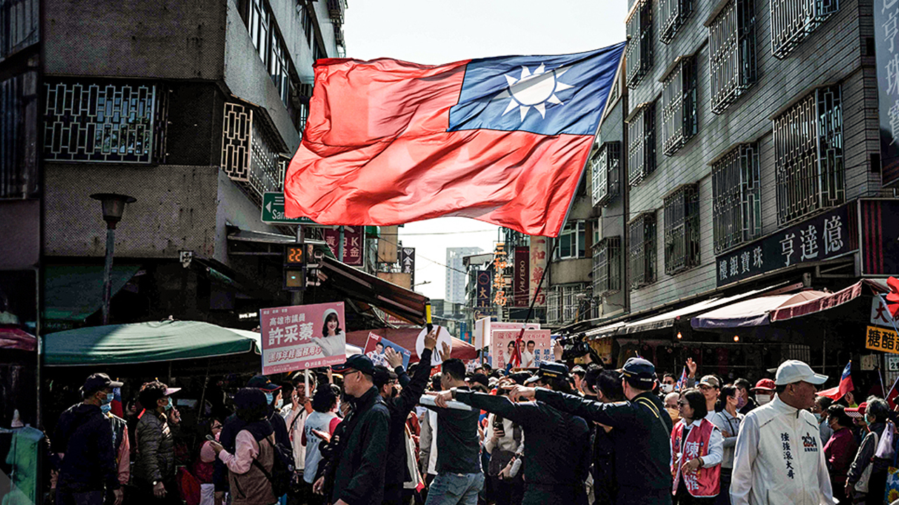 타이완 대선 d-1...미·중 '역외 선거전'