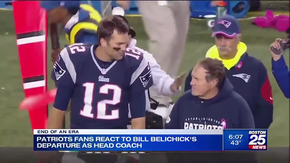 Patriots Fans React To Bill Belichick's Departure As Head Coach