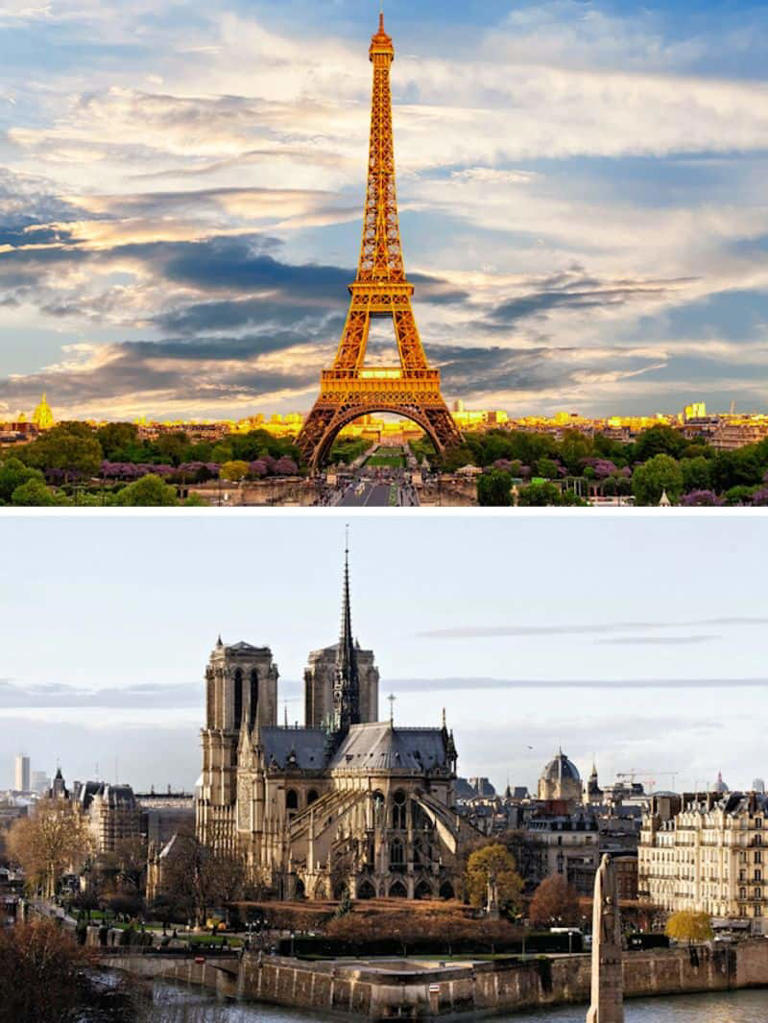 Eiffel tower to Notre-dame Cathedral: 7 iconic architectures of France