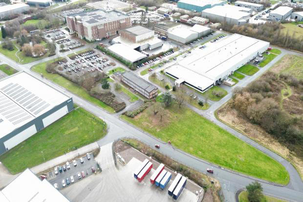 Former business centre at Wrexham Industrial Estate now up for sale