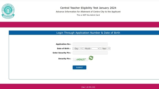 CBSE CTET January 2024 Exam City Slips Out On Ctet.nic.in, Steps To Check