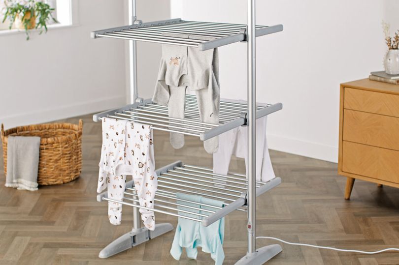 Aldi's latest Specialbuys range includes lowcost heated clothes airer