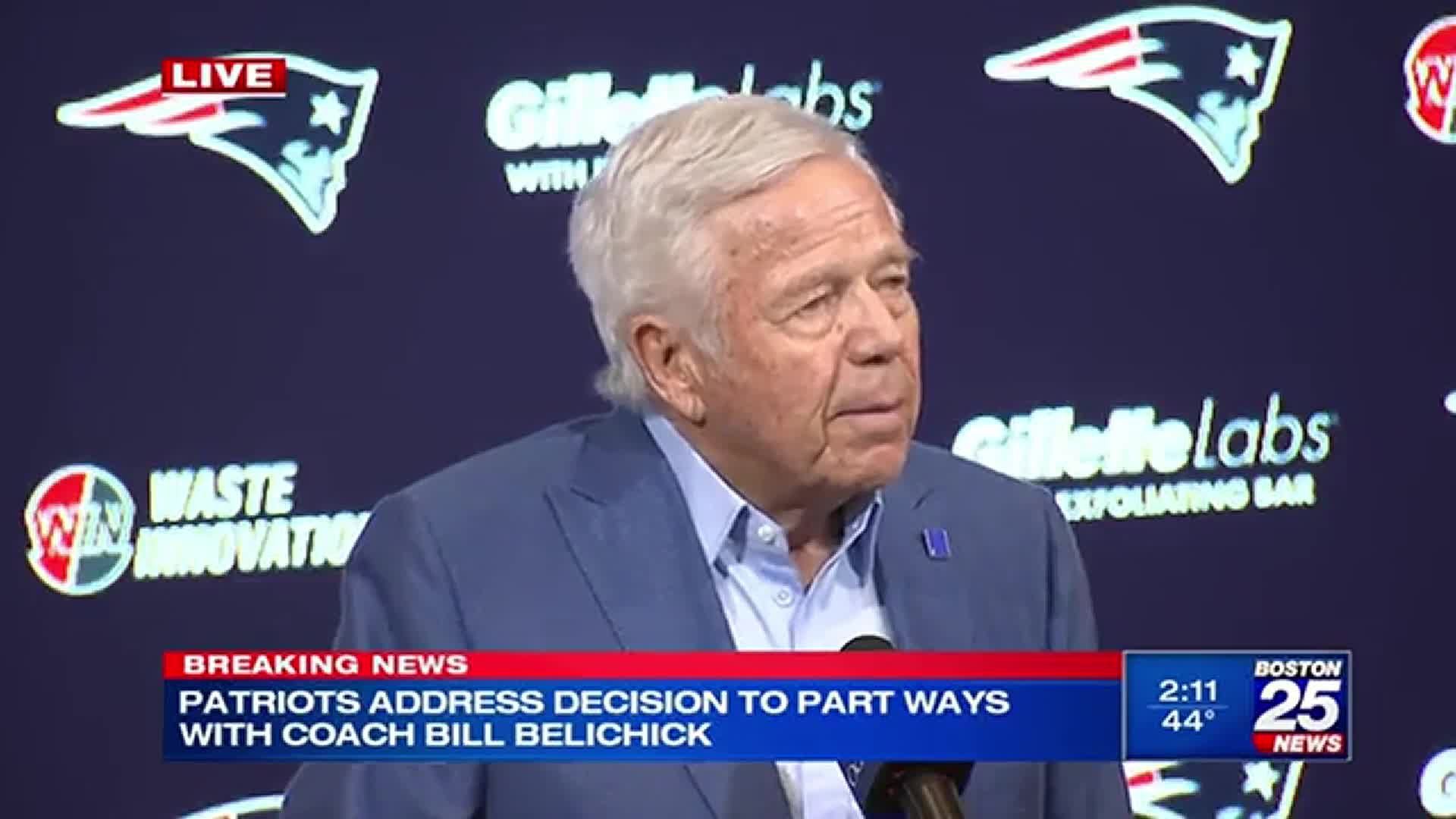 Full Transcript: Patriots Owner Robert Kraft Explains Why It Was Time ...