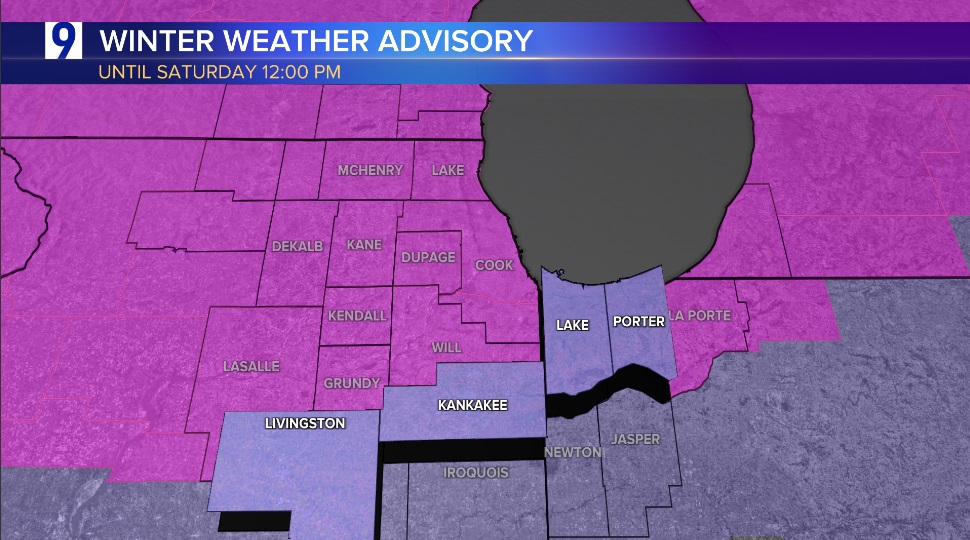 Winter Storm Warning In Effect For Chicago Area Until Saturday; Up To ...