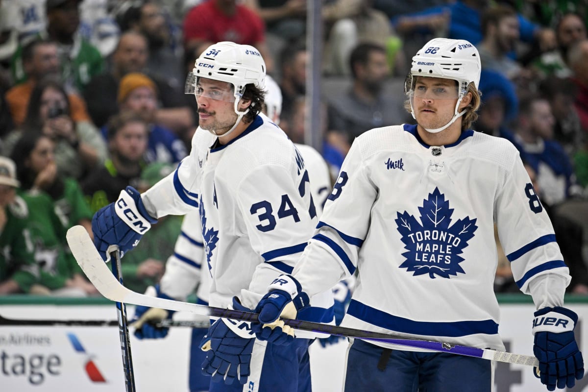 Report: Auston Matthews, William Nylander Among Maple Leafs Expected To ...