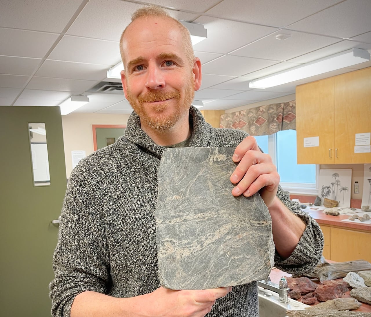 fossilized tracks of rare 320-million-year-old animal found in cape breton