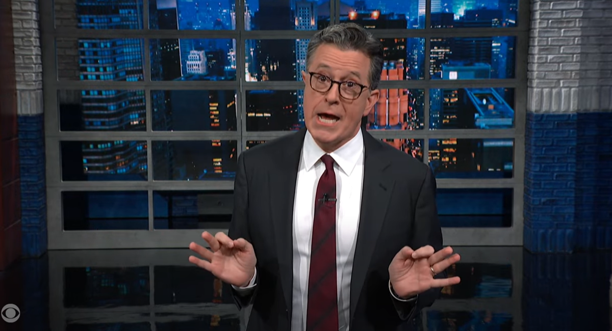 Trump Roasted By Stephen Colbert For Fraud Trial Rant   AA1mRoOm.img