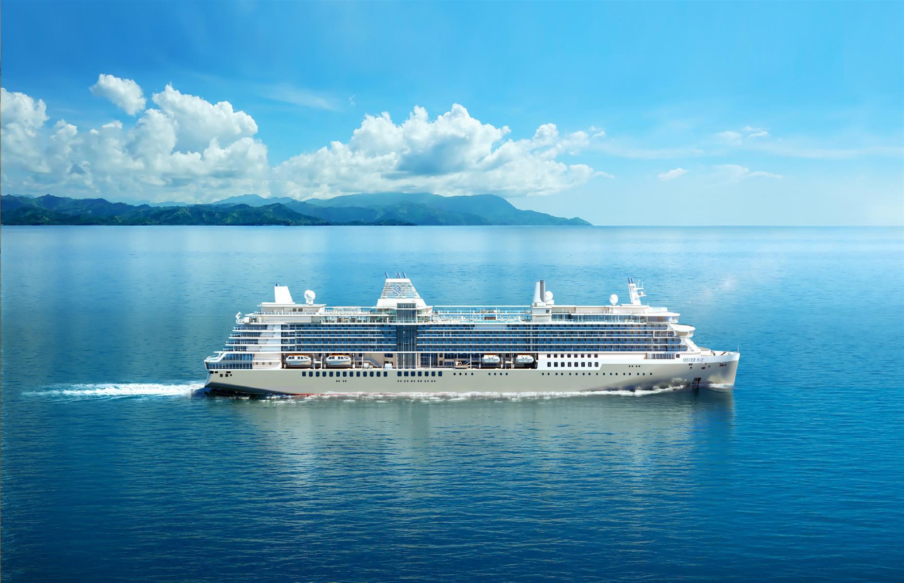 <p>Silver Ray will be a sister ship to (and a mirror image of) Silver Nova. Silver Ray will be similarly spacious, with one of the highest space-to-guest ratios of any ship in Silversea's fleet. She'll have a maximum capacity of 728 passengers, and with 544 crew passengers, you can expect to be waited on hand and foot – thanks in part to the cruise line's legendary butler service. The eight restaurants will include several which have become Silversea staples, including S.A.L.T for regional cuisine.</p>