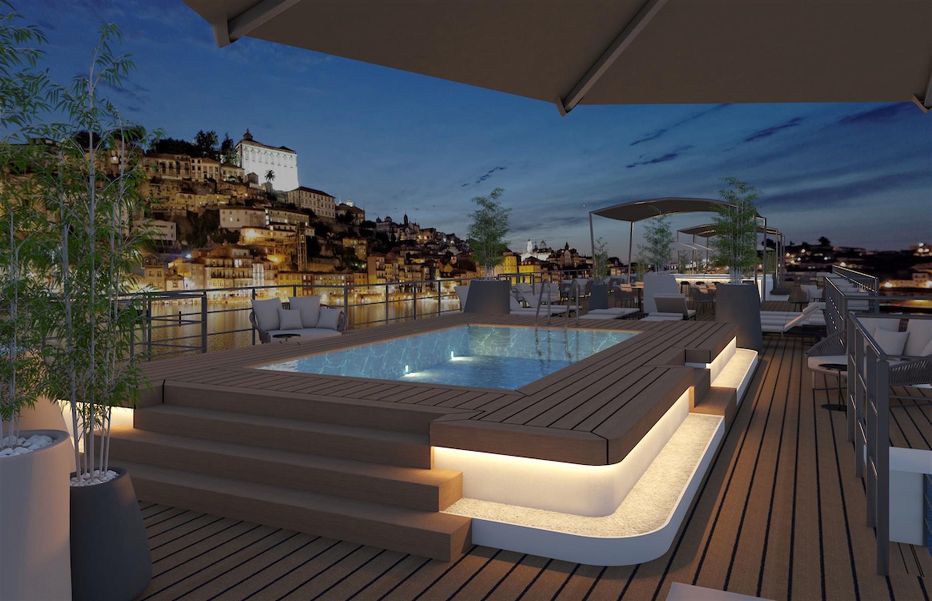 <p>Avalon Waterways' newest ship will have 37 Panorama Suites and 14 staterooms, but don't worry if you don't bag a suite – Avalon Alegria's staterooms will be 30% larger than the ones on other Avalon ships. The vessel has been designed to make the most of the views, with panoramic windows throughout and a sky-deck which includes its very own premium lounges. It's easy to stay connected, too – the ship will use Starlink for lightning-fast wifi. The best bit? It's included in the price. </p>