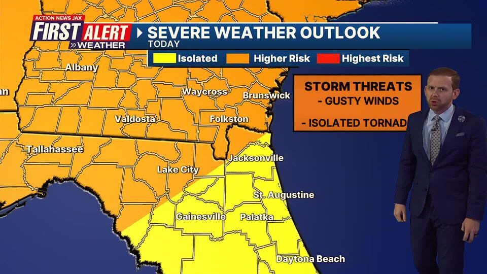 First Alert Forecast: Friday, January 12 - Noon