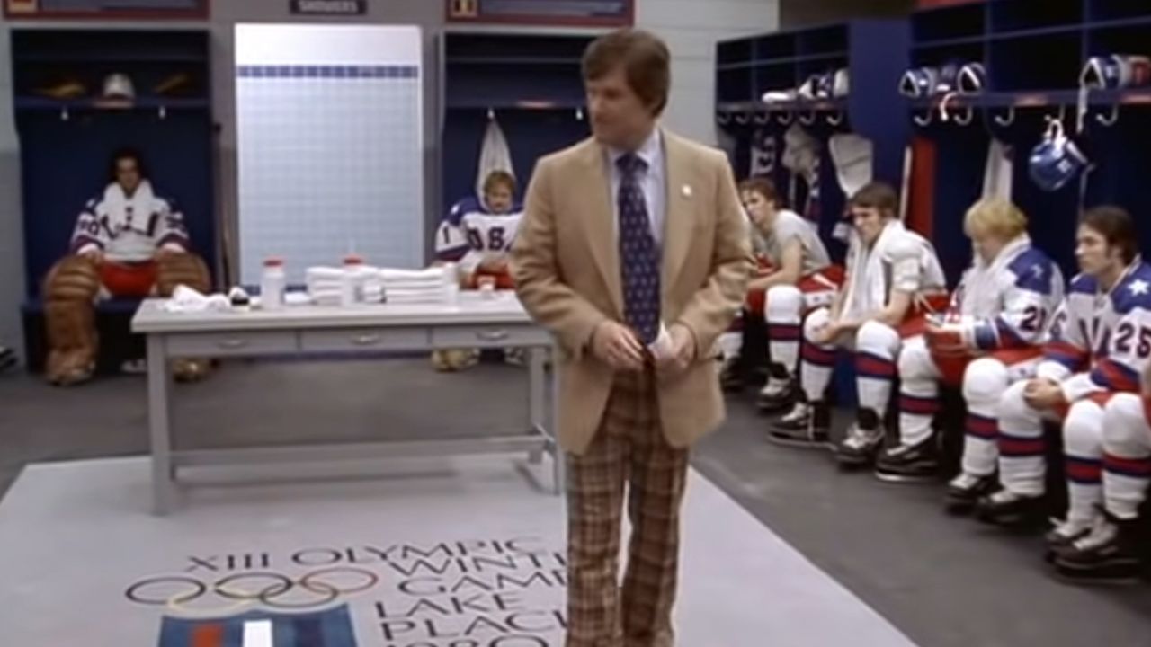 <p>                     "Great moments are born from great opportunity." That is something we can all stand to remember. In <em>Miracle</em>, Herb Brooks inspires his rag-tag team of college kids to defeat maybe the greatest hockey team ever assembled in the Soviet National Team at the 1980 Winter Olympics. The movie is based on a true story and while it's impossible to know exactly with the real Brooks said, if it was anywhere close to what Russell delivers, it's no surprise we all believe in miracles today.                   </p>