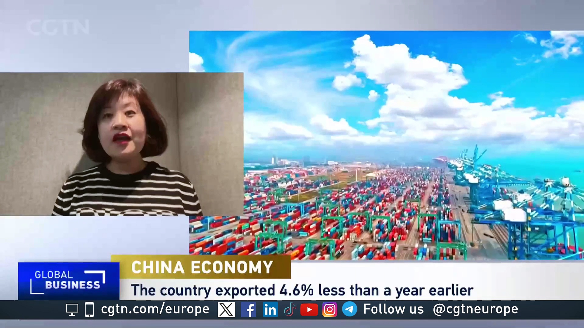 “China is rebalancing where and what to export.”