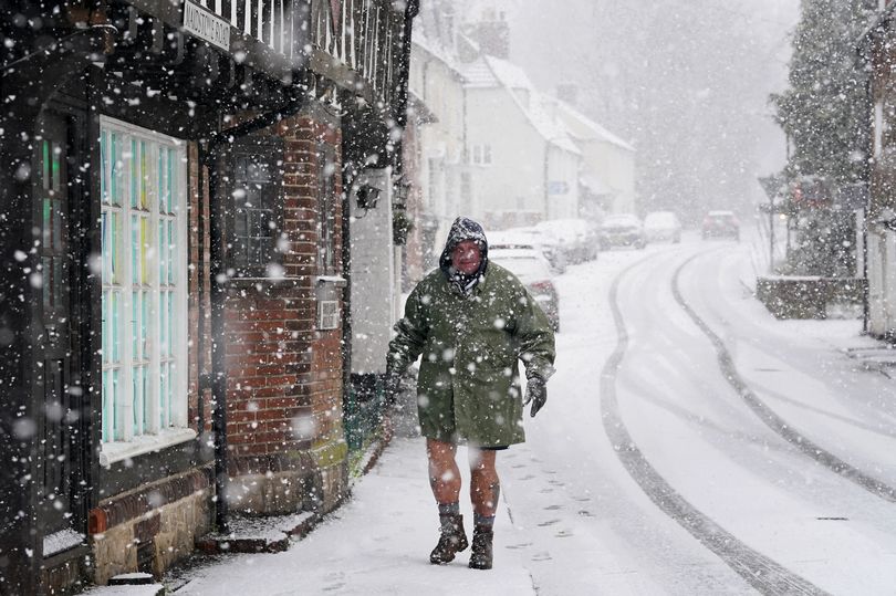 Artic Blast: Met Office Issues Yellow Weather Warning Across 13 Areas ...