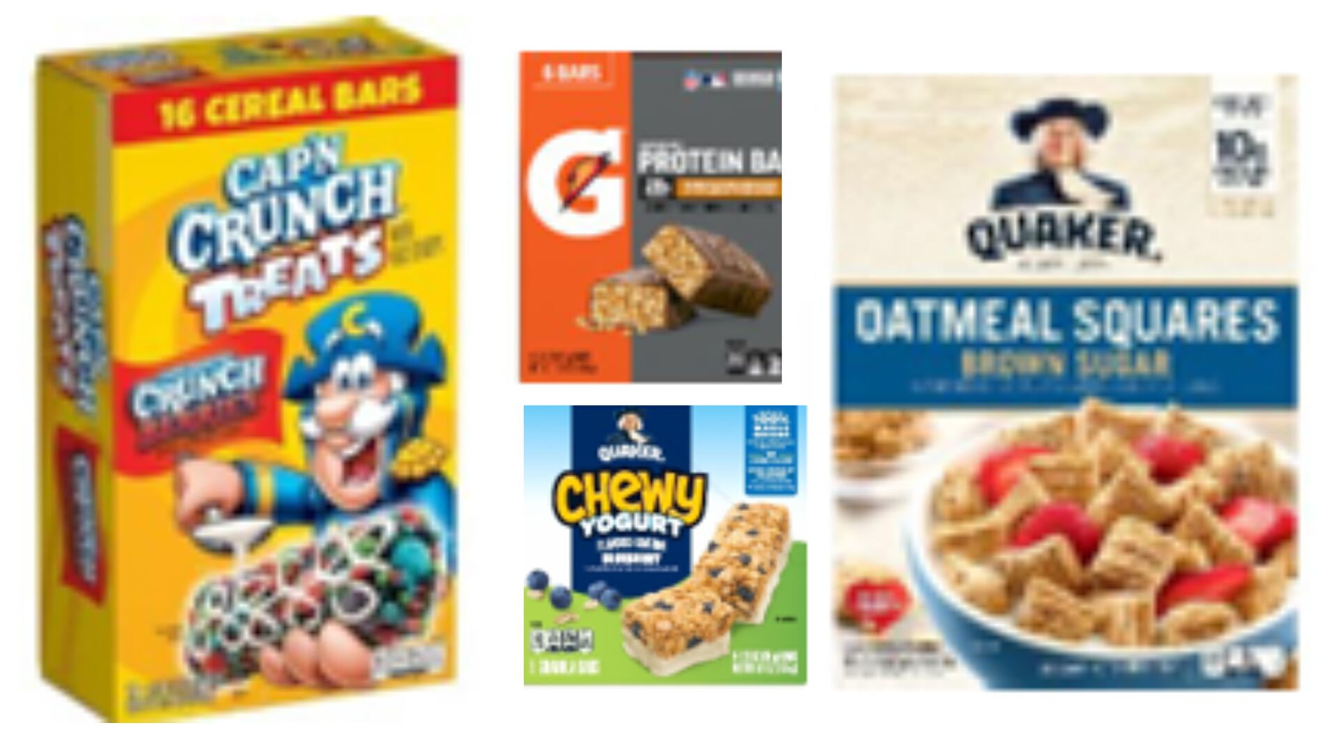 Recall Alert: Quaker Oats Expands Recall With Cereals, Granola Bars ...