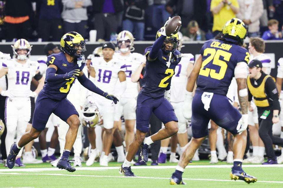 Michigan played in three mostwatched college football games of 2023 season