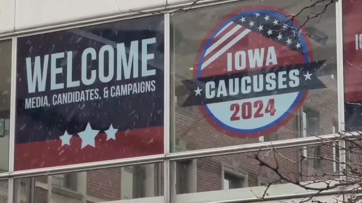 Blizzard Blasts Iowa Ahead Of Caucuses