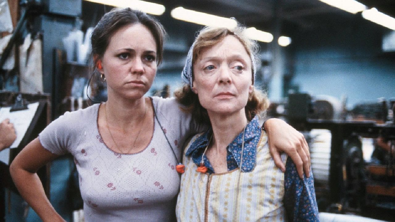 <p>                     The best thing about Norma Rae's (Sally Field) speech in <em>Norma Rae</em> is that the most important word isn't spoken at all. She simply holds up a sign that says "Union" in the middle of her sweatshop. That's all she needs to "say" to get everyone in the textile mill to agree. It's brilliant.                   </p>