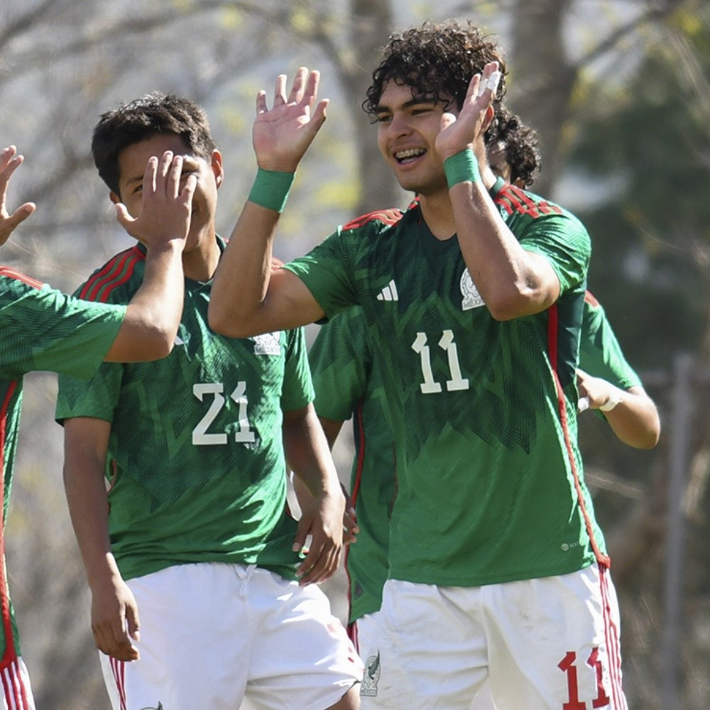 Stephano Carrillo “joya” De Santos Se Luce Con Golazo En Amistoso De La Selección Mexicana Sub 20 1940