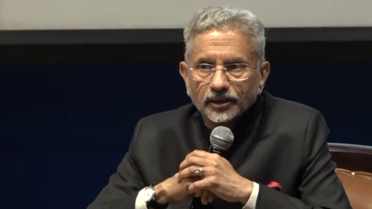 'normal ties with china impossible if ...': jaishankar talks tough on border issues