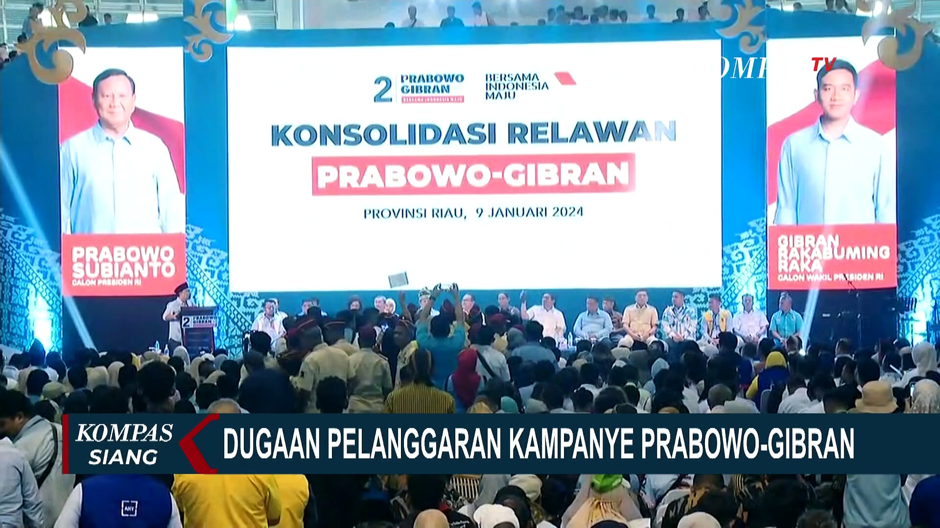 Kata Bawaslu Soal Dugaan Pelanggaran Kampanye Gibran Rakabuming Raka Di ...