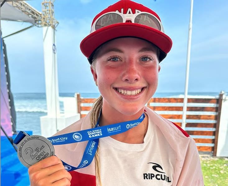 teenage surfing star granted canadian citizenship, now sets her sights on olympics