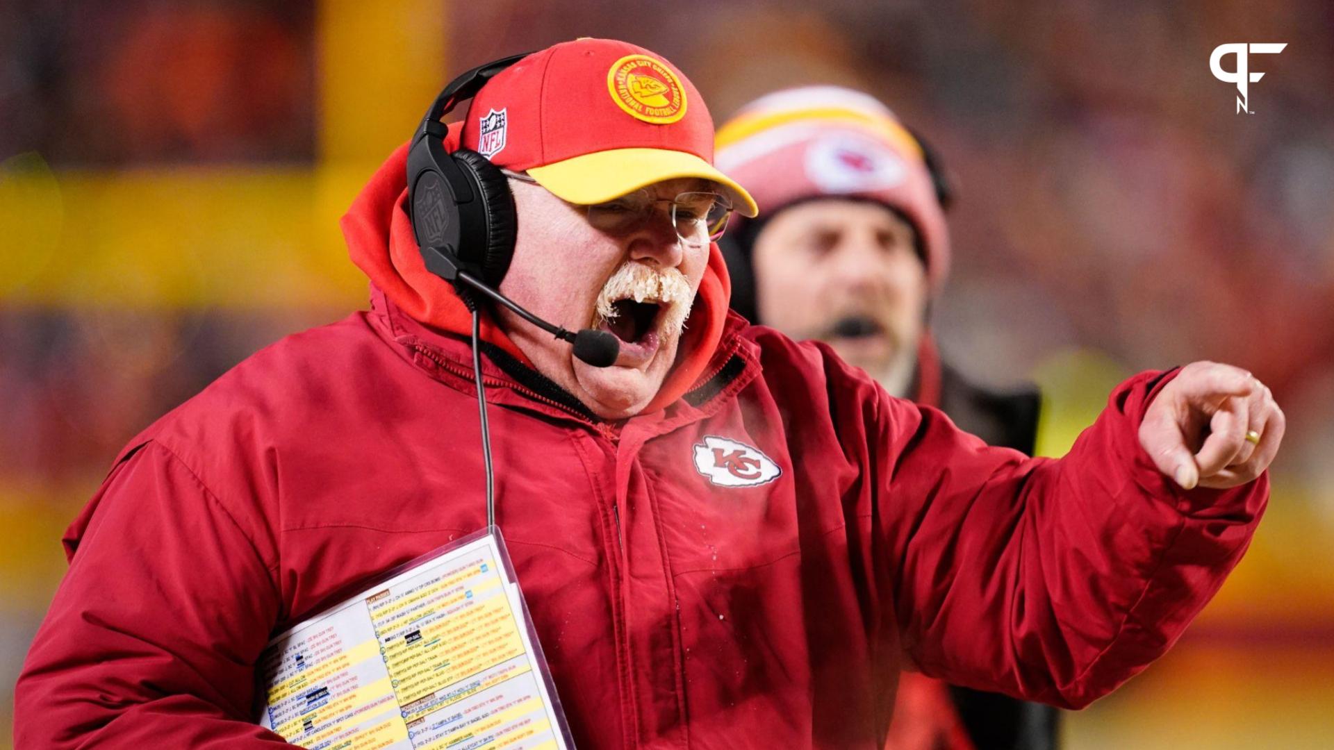 NFL World Can’t Stop Talking About Andy Reid’s Frozen Mustache