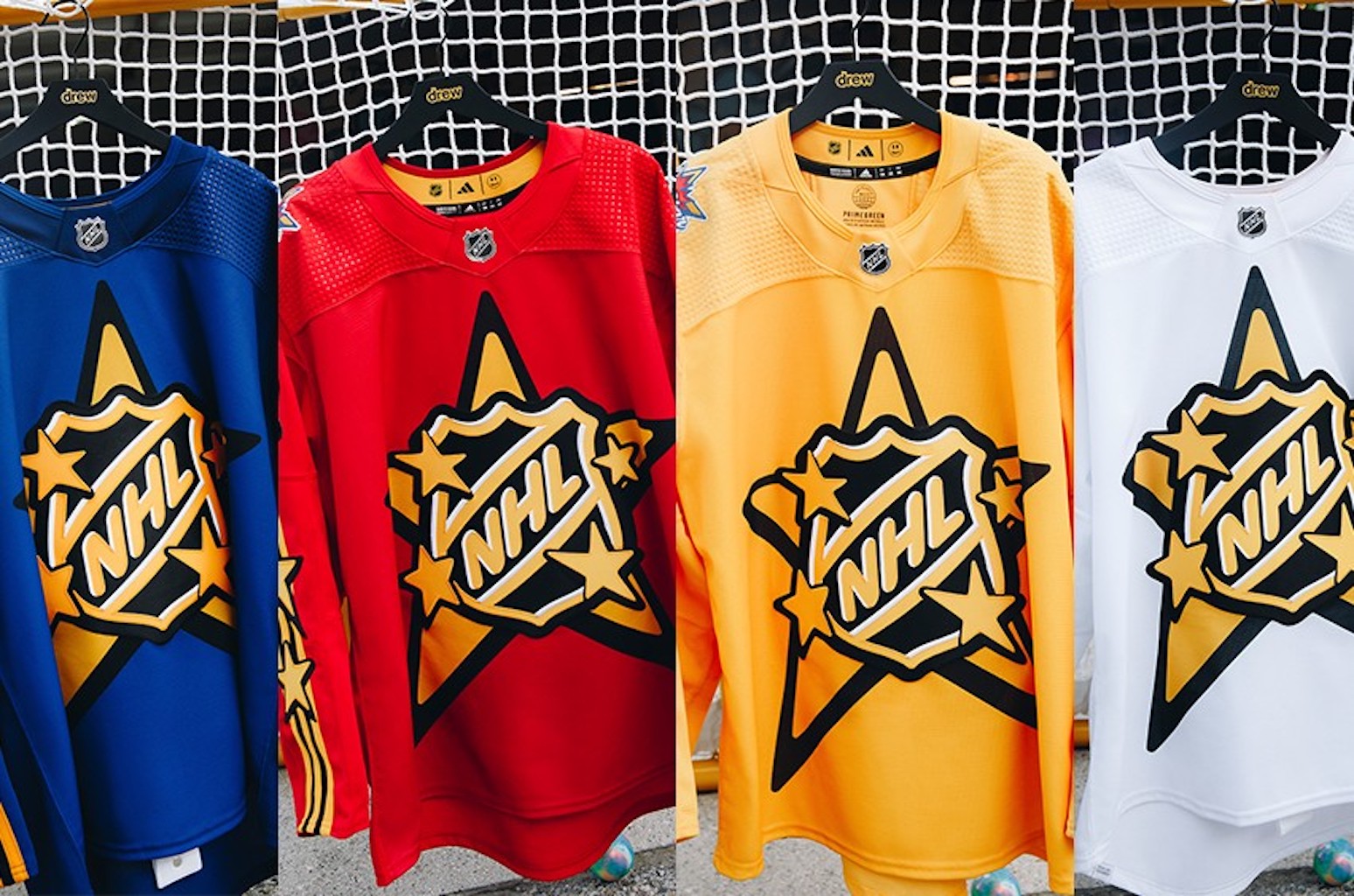 NHL and Adidas Collaborate With Justin Bieber's Drew House for 2024 All