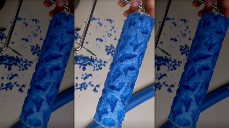 Use This Pool Noodle Hack To DIY The Most Unique Textured Accent Wall