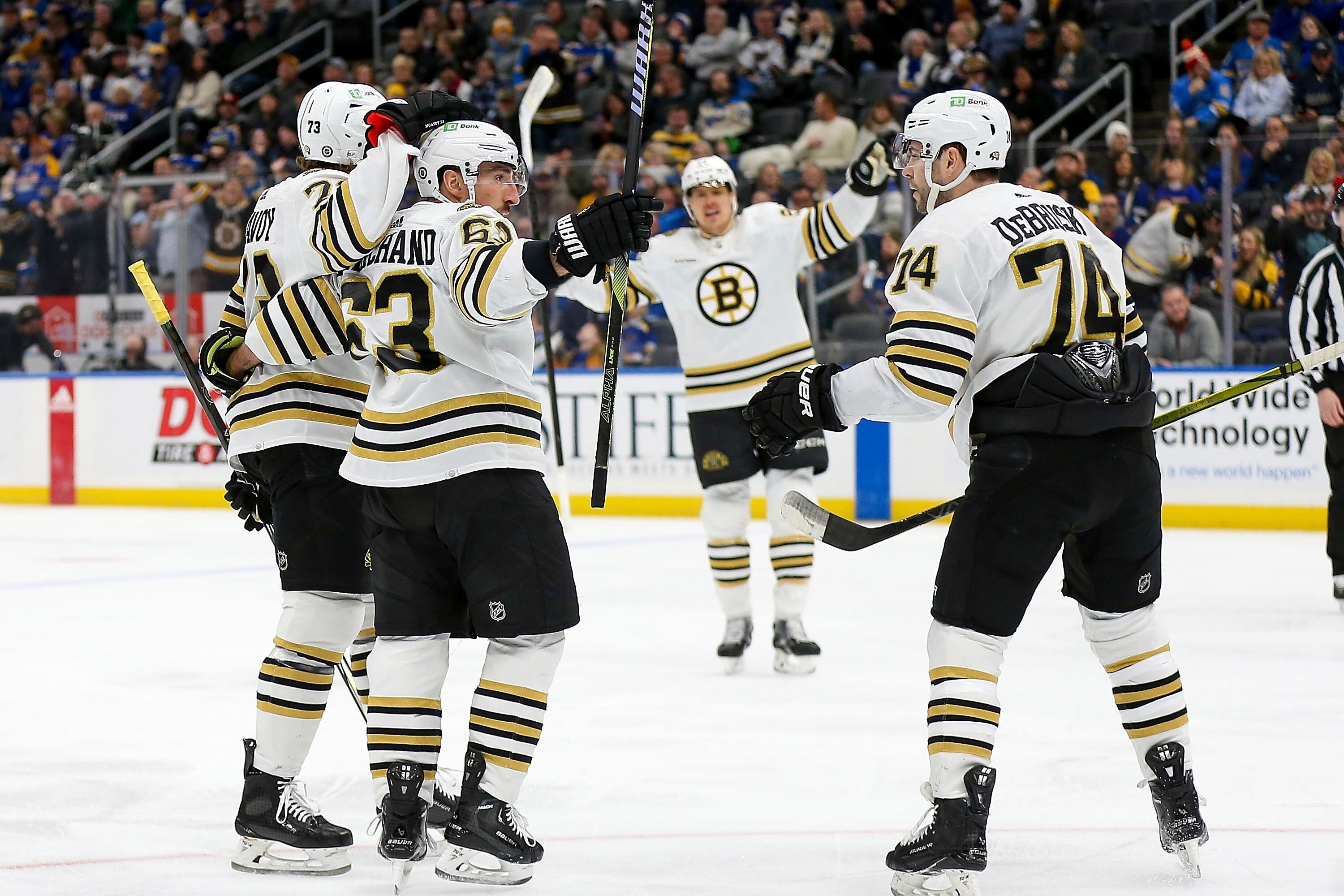 charlie mcavoy’s second goal ends bruins road trip on a high note, with an ot win over the blues