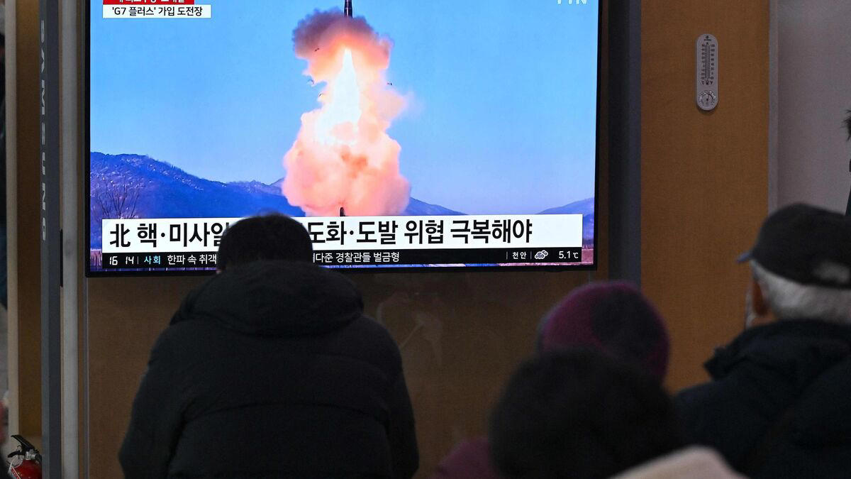 corée du nord : pyongyang soupçonné d’avoir tiré un missile hypersonique, ce dernier a explosé en vol selon séoul
