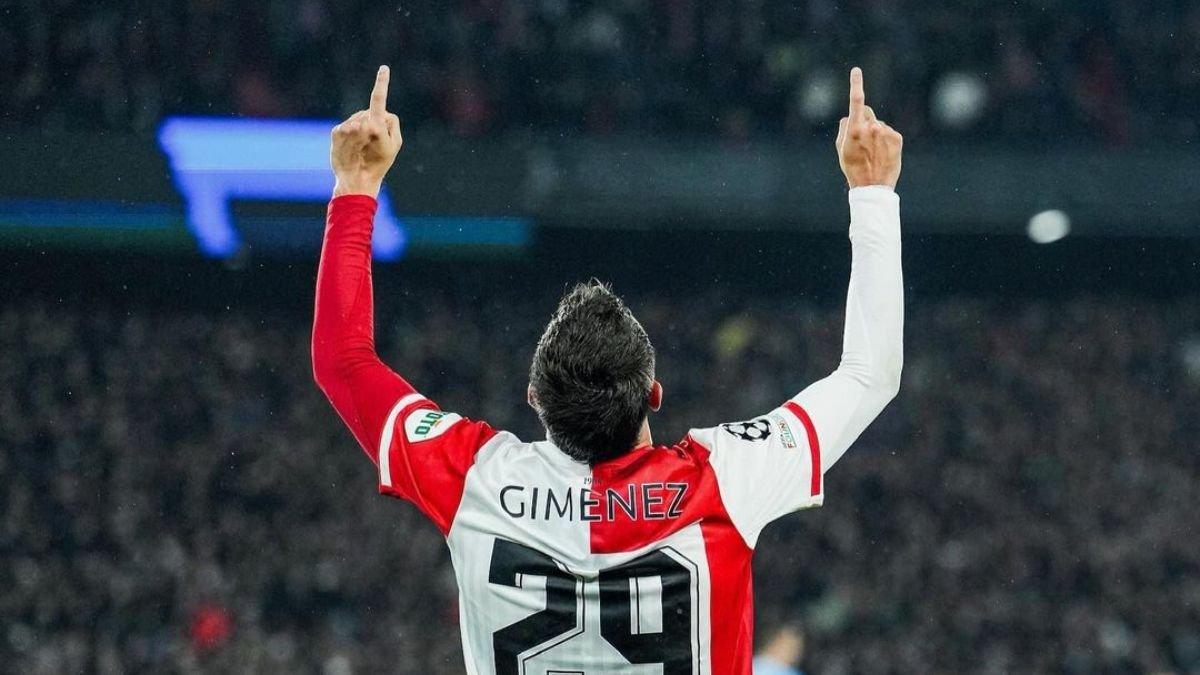 profil santiago gimenez,striker feyenoord rotterdam yang dilirik manchester united