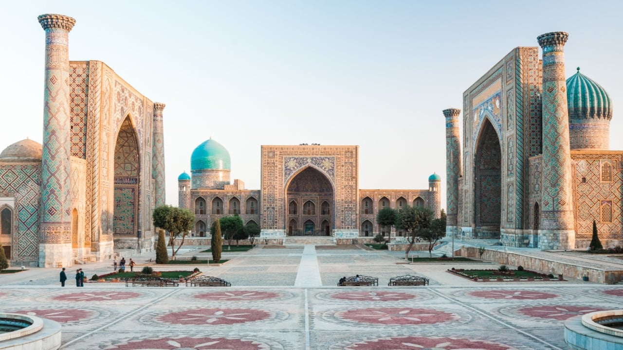 <p>One of the most hospitable nations across the globe, Uzbekistan used to be a significant part of the Silk Road, and you can still see several cultural influences there. A mix of Eastern and Western cuisine, their food will taste quite different than what you’re used to.</p><p>Try their national dish called plov or pilaf to immerse yourself in the country entirely. The good news is that it just costs around $30 to $50 per day, including living costs.</p>