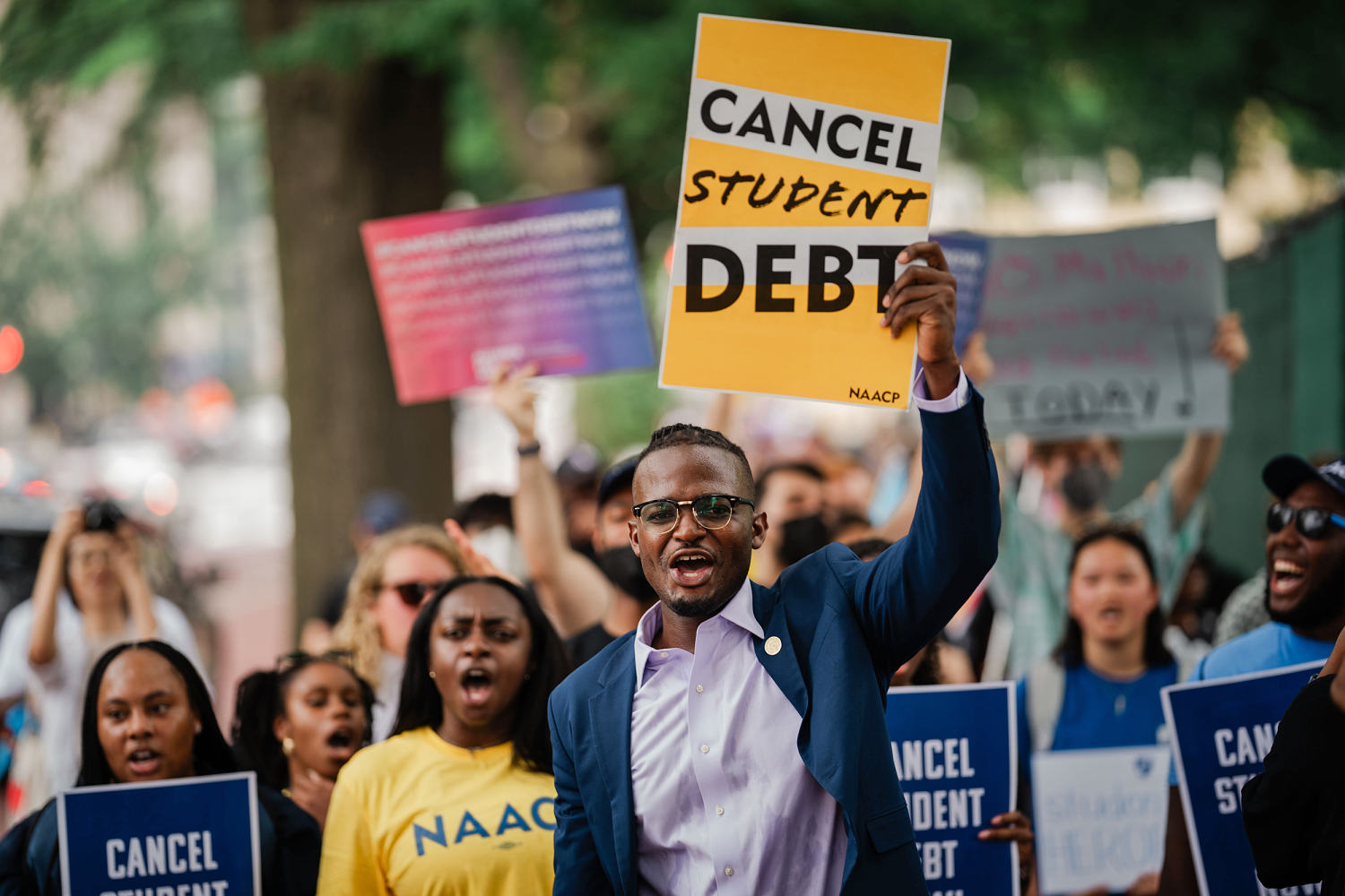 biden has forgiven billions in student loans but his allies say voters aren't giving him enough credit