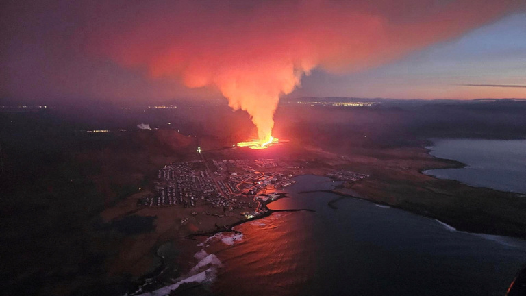 újabb vulkánkitörést jelentettek izlandról