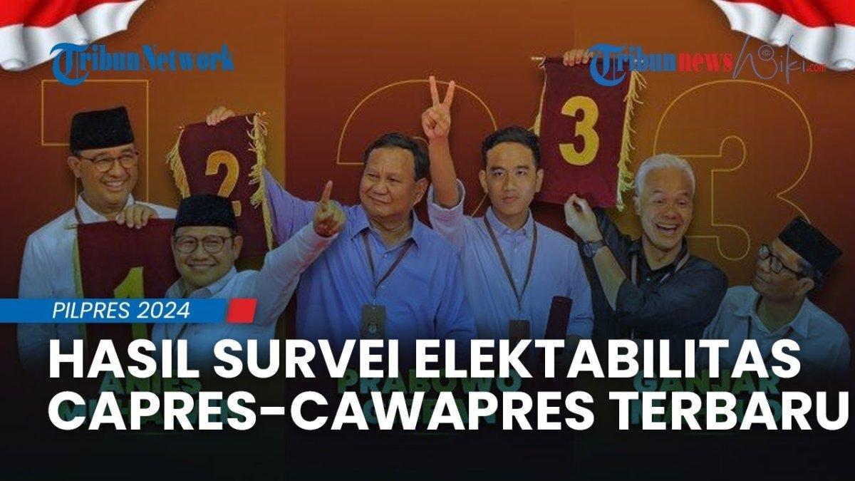 6 hasil survei elektabilitas jelang debat ke-4,cek tertinggi di jateng,anies,prabowo atau ganjar?