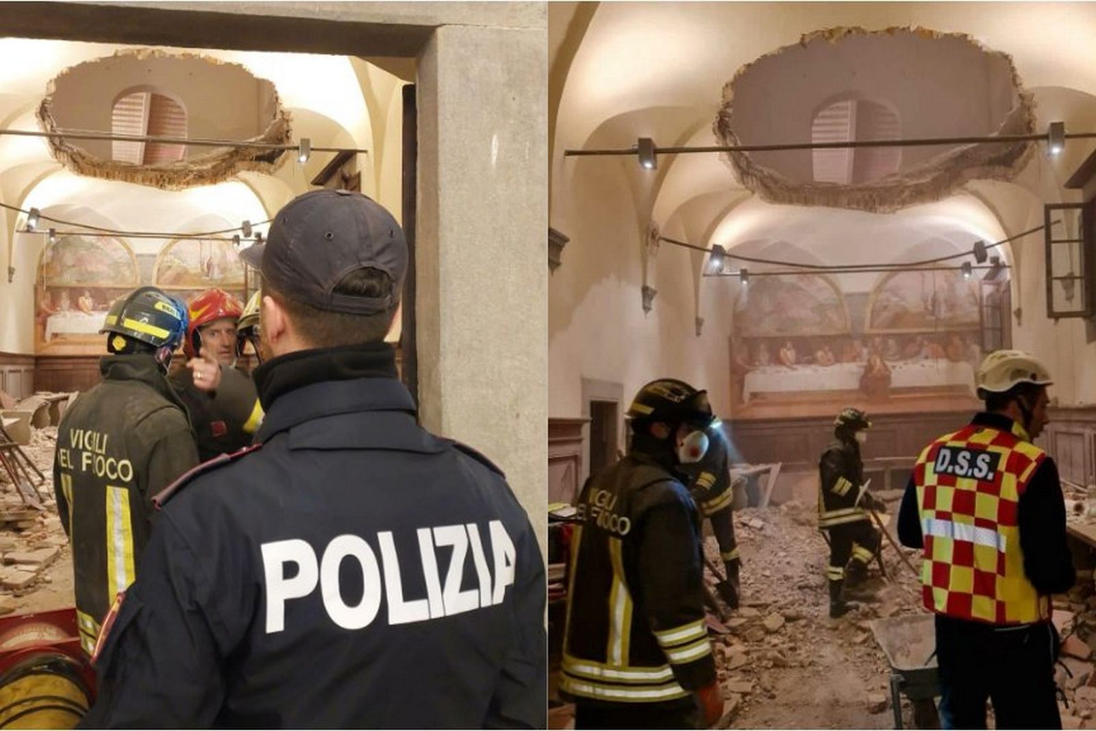 ιταλία: παραλίγο τραγωδία σε γαμήλιο πάρτι - υποχώρησε το πάτωμα αίθουσας