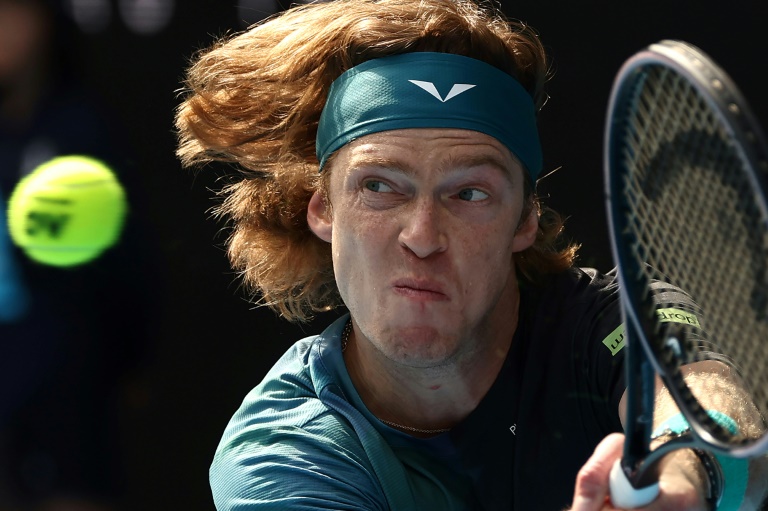 rublev edges into australian open second round after five-set thriller