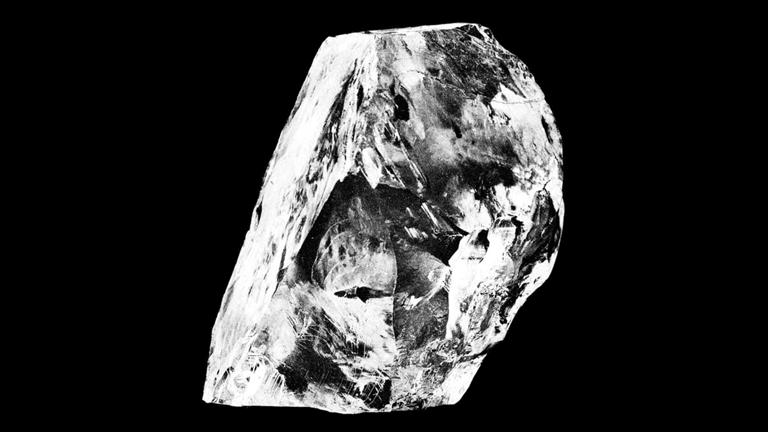 The rough Cullinan diamond, the largest known gem-quality rough diamond, was pulled from the Kimberley Mine in 1905. Diamonds like these can come from deep inside Earth and reveal billions of years of the planet's history. (Image credit: Public Domain)