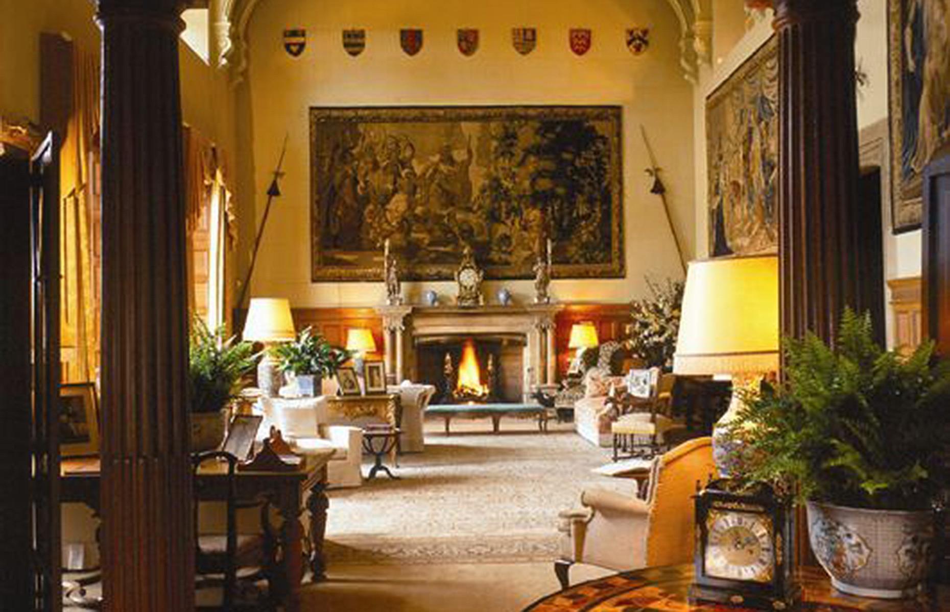 <p>King Edward Vll renovated the house in 1870, adding a ballroom in 1881 and a guest wing in the 1890s. Described as “the most comfortable house in England,” it featured the latest domestic technology, including gas lighting, flushing toilets and working showers.</p>  <p>Even today, Sandringham has a more relaxed vibe than other royal residences. The ground floor is decorated in elegant Edwardian style with a roaring hearth taking center stage in the saloon seen here.</p>