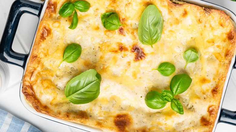 If You Want More Veggies In Your Lasagna, Spinach Is The Easy Answer
