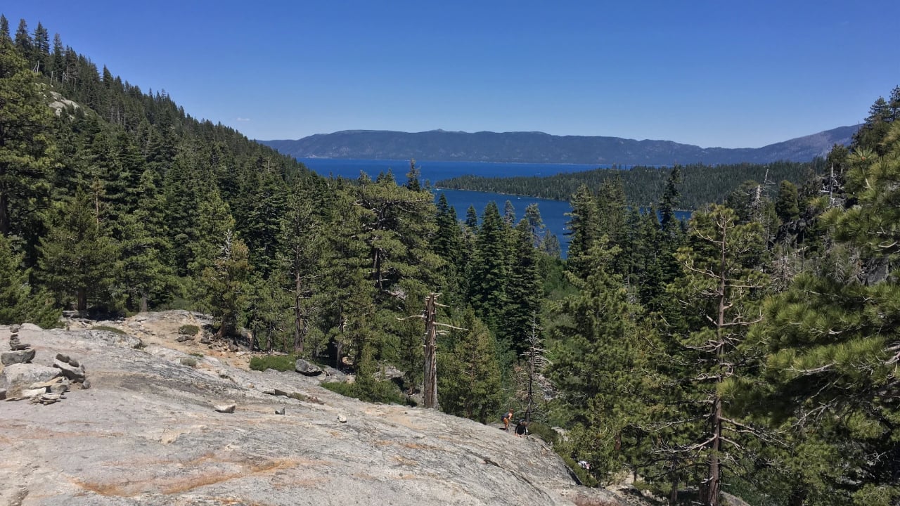 <h3>8. Eagle Lake Trail, Near South Lake Tahoe (Miles: 1.8; Elevation Gain: 429 Feet)</h3><p>The Eagle Falls Trail is an out-and-back hiking trail with a $5 day-use parking fee. Travel southwest, leading you to a set of stone steps and the falls. Keep hiking for another half mile, veer left at the fork in the road, and arrive at Eagle Lake. Take a dip and admire the views before returning the way you came. </p>
