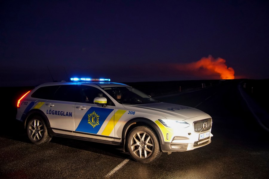 Volcano erupts in Iceland, sending lava flowing: photos, video