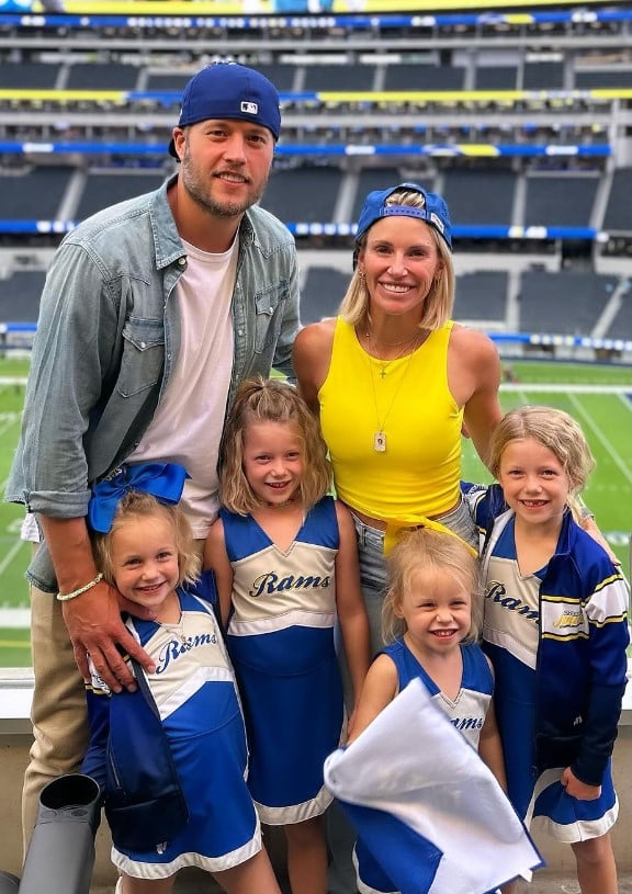 Who Is Matthew Stafford’s Wife? Here’s Everything You Need To Know ...