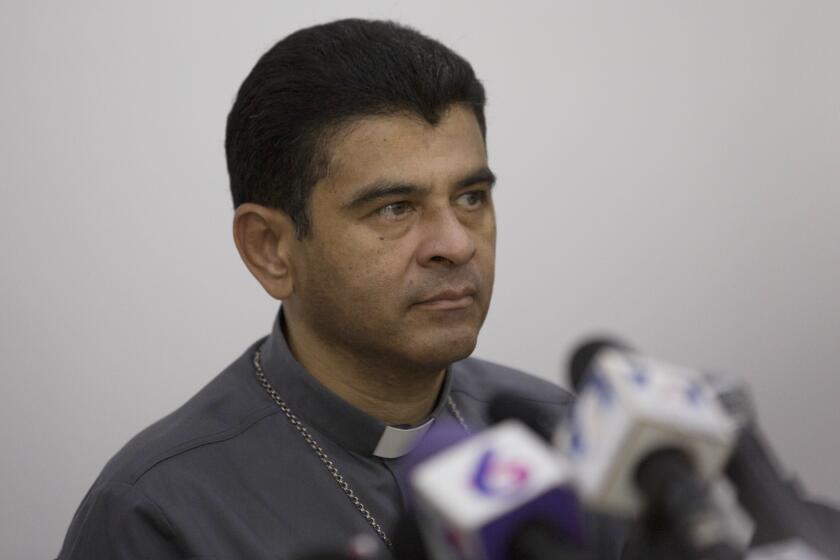 nicaragua says it released bishop rolando álvarez, 18 priests from jail, handed them over to vatican
