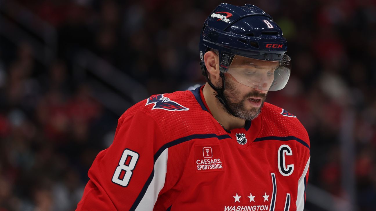 Capitals' Alex Ovechkin (lower Body) Misses 2nd Straight