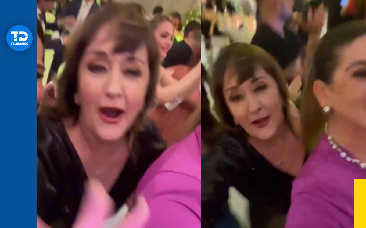 lic. maría julia lafuente sorprende con su baile en la boda de jesús barrón | video