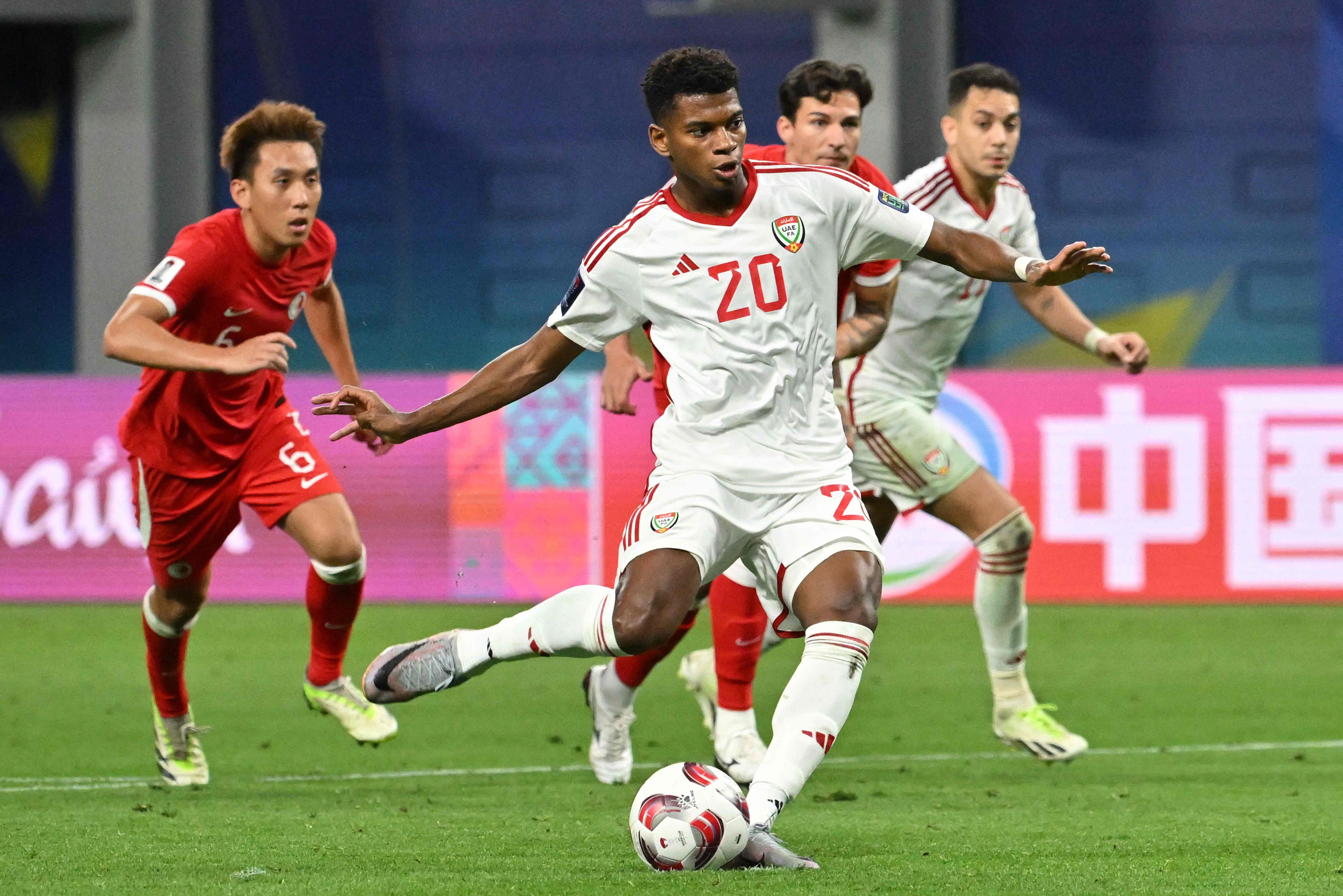youngster sultan adil steps up as uae given stern test by hong kong in asian cup opener
