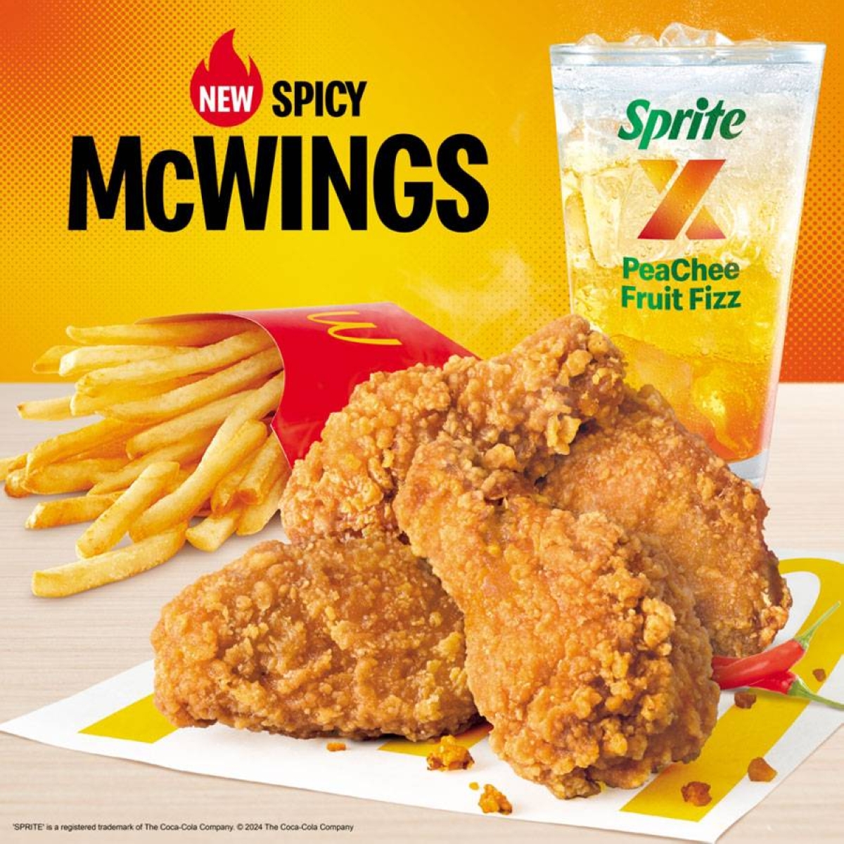 mcdonald's offers limited new spicy mcwings