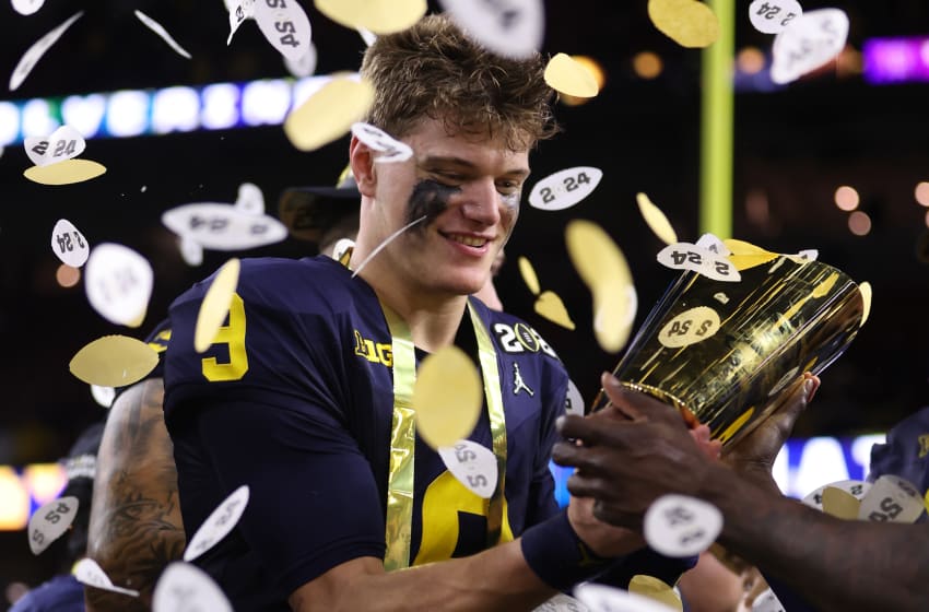 j.j. mccarthy declares for nfl draft: what is michigan's succession plan at qb?