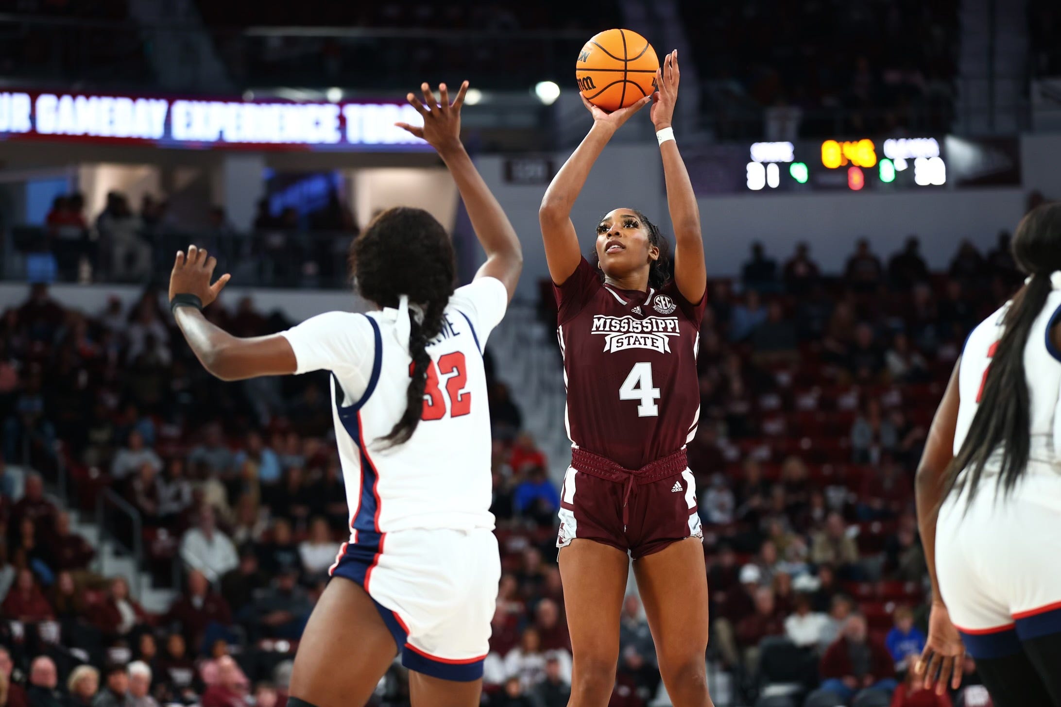 Jessika Carter Leads Mississippi State Women's Basketball To Win ...